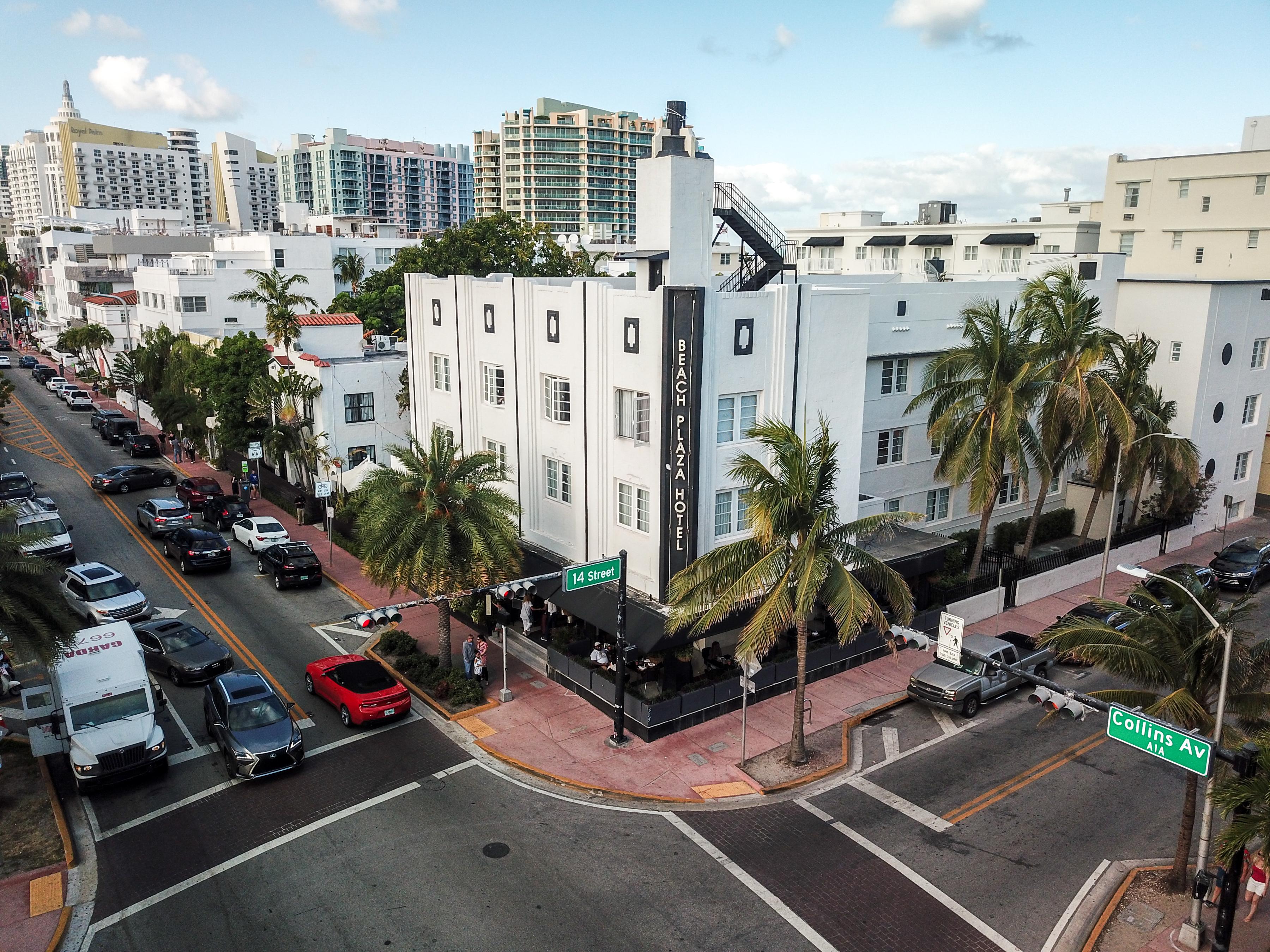 South Beach Plaza Hotel Miami Beach Exterior foto